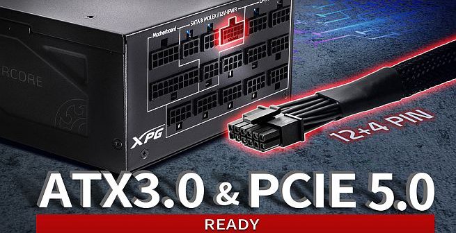 XPG najavljuje ATX 3.0 kompatibilne jedinice za napajanje