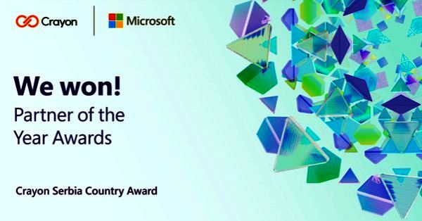 Crayon Serbia osvojio nagradu Microsoft Country Partner of the Year za Srbiju za 2024. godinu