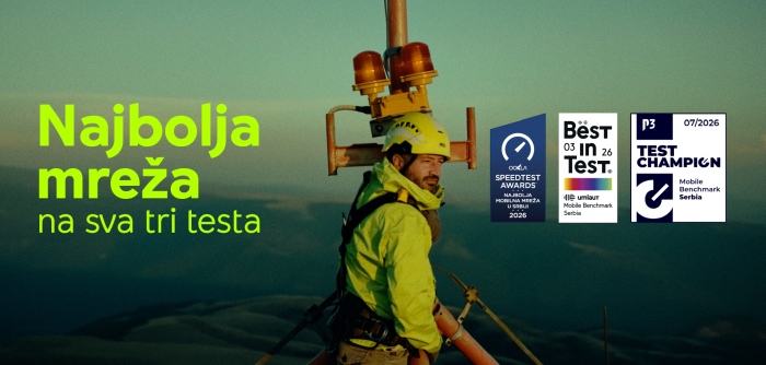 Yettel mreža – najbolja mobilna mreža u Srbiji na sva tri međunarodna testa