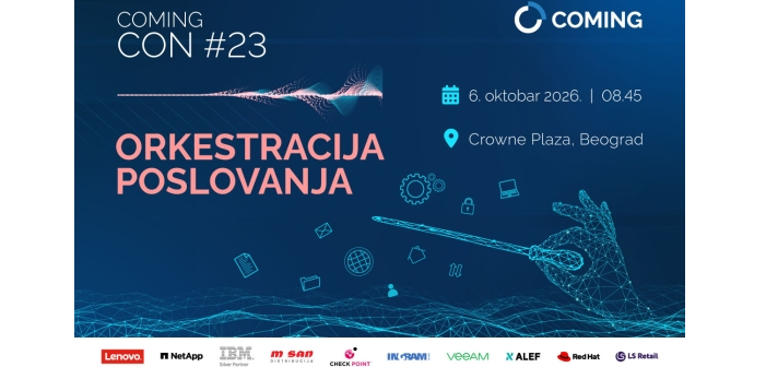 „Orkestracija poslovanja“ u fokusu 23. COMING CON konferencije